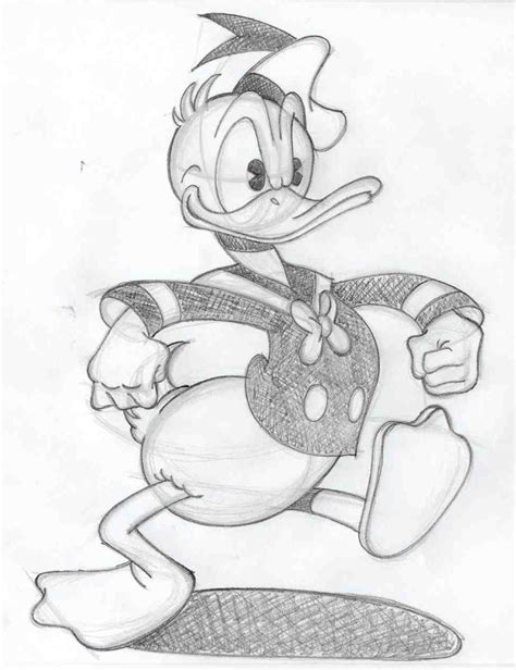 Disney Art Drawings Pencil Cartoon Characters To Drawing Custom