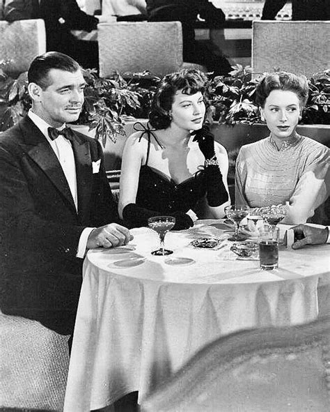 Clark Gable Ava Gardner And Deborah Kerr The Hucksters 1947 Old Hollywood Stars Hollywood
