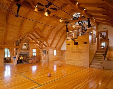 Check Out These 19 Modern Indoor Home Basketball Courts Plans And