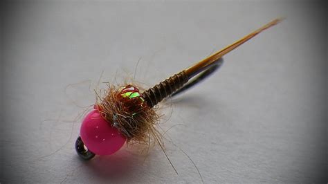 Pink Bead Quill Nymph Youtube