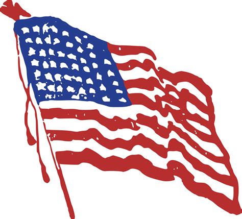 American Flag Banner Clipart Png American Flag Clip Art Vector Image