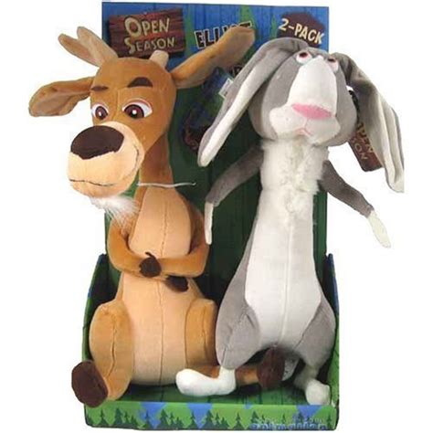 Open Season Elliot And Rabbit Plush Toy Set