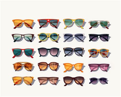 premium ai image illustrative of various sunglasses generative ai