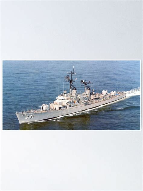 Uss Forrest Sherman Dd 931 Ships Store Poster By Militaryts