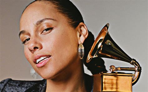 Download Wallpapers Alicia Keys American Singer Portrait Grammy