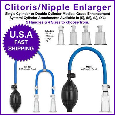 Vagina Clitoral Labia Nipple Breast Vacuum Pump Suction Enlarger Bigger Female Ebay