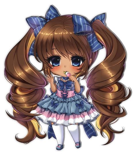 Commission 111 By Midna01 On Deviantart Cute Anime Chibi Chibi Girl
