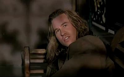 Anyway he falls in love and has to outwit the. Val Kilmer as Simon Templar in The Saint