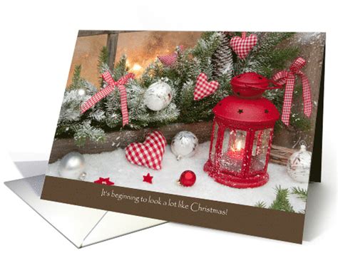 Check spelling or type a new query. New Home Decorated Window Sill Christmas card (1541090)