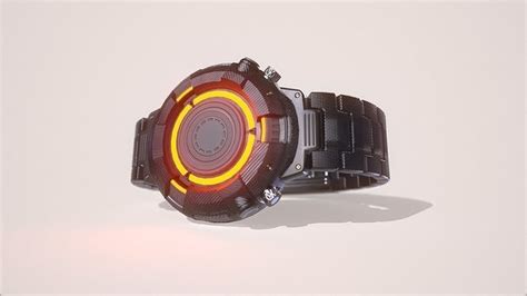 3d model low poly the division shd smartwatch vr ar low poly cgtrader