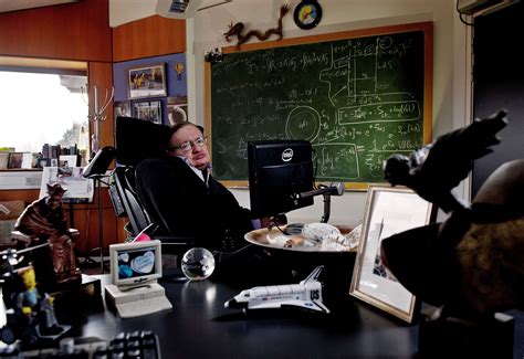 Professor Stephen Hawking’s Archive Heads For Cambridge University Library And Office To Be