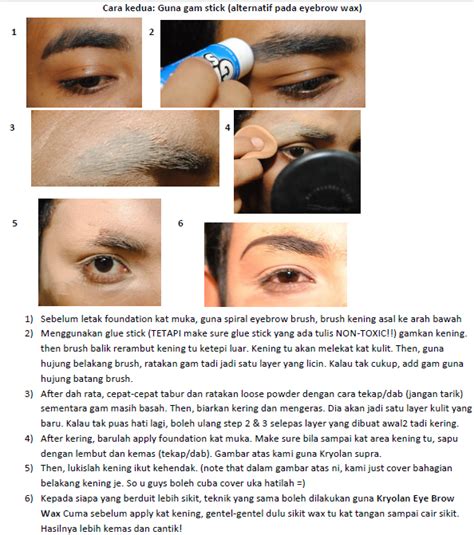 Kita juga dikategorikan sebagai orang yang menyembunyikan kebenaran. JARUM & BENANG: Teknik Lukis Kening Tanpa Cukur Part 3