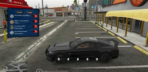 Police Livery Menu System V1 Extra Quinquem Store