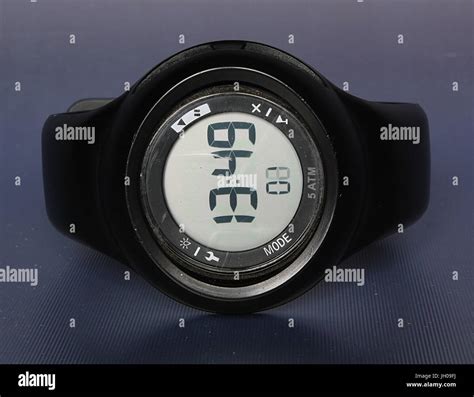 Digital Wrist Watch Stock Photo Alamy