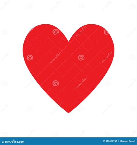 Red Heart Icon Love Icon Stock Illustration Illustration Of Greeting