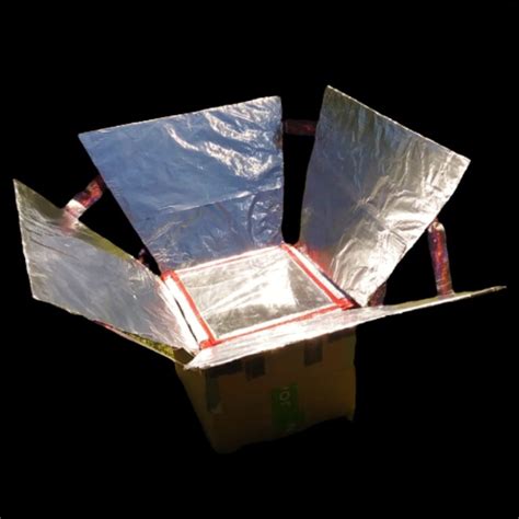 Diy Solar Oven From A Cardboard Box The Woodland Elf
