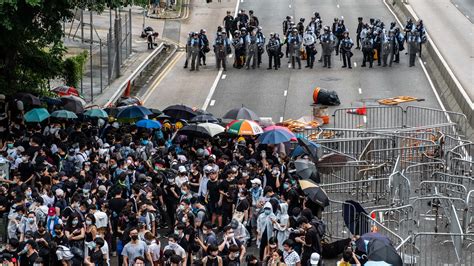 Hong Kong Residents Block Roads To Protest Extradition Bill The New