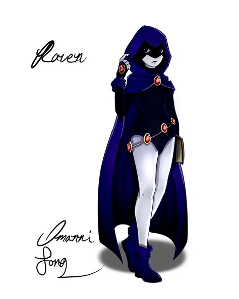 Raven Fanart Tt By Emoneysketches On Deviantart