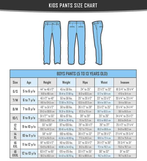 What Size Pants Do I Wear With Conversion Charts Bellatory