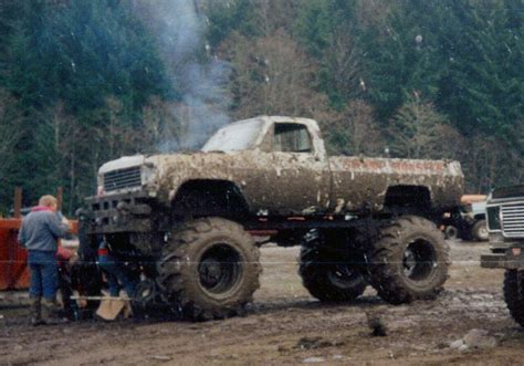 Monster Chevy Lifted Silverado Mudder Truck Mud Trucks Hot Rod Trucks