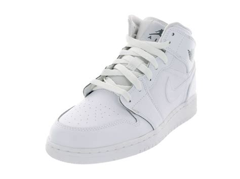 Buy Nike Jordan Kids Air Jordan 1 Mid Bg Whitecool Greywhite