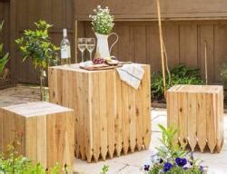 How to stain a pine table top: DIY pine garden table and seats - Diy, Lifestyle