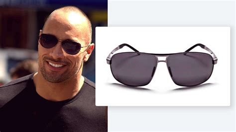 Captivating Looks Of Dwayne Johnsons Sunglasses