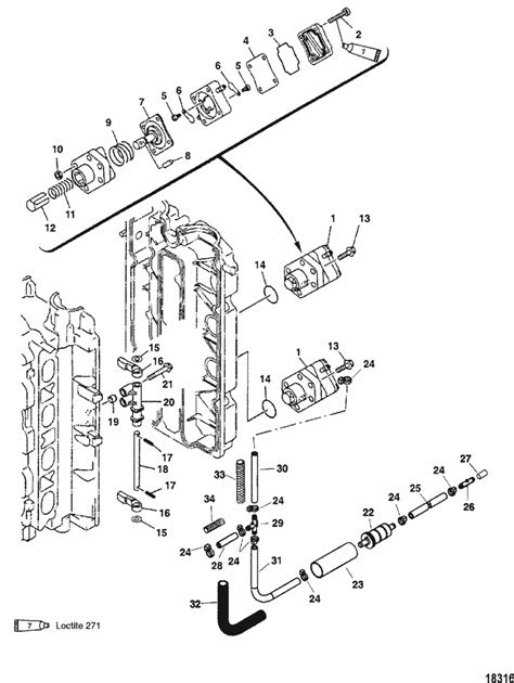 Outboard manual 70 75 80 90 100 115 internal combustion engine. Mercury Marine 90 HP (4-Stroke) Fuel Pump (Serial No. 0T408999 & Below) Parts