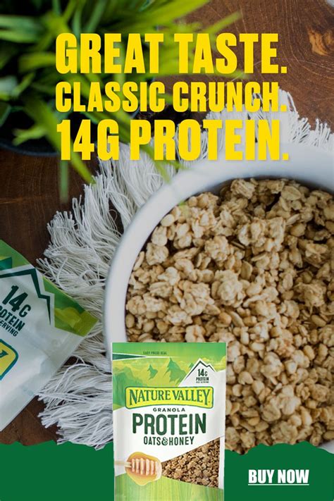 Nature Valley Protein Oats Honey Granola In Nature Valley