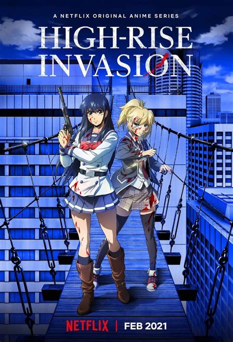 El Manga High Rise Invasion Tendrá Una Adaptación Al Anime