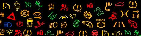 Automotive Dashboard Warning Lights And What They Do