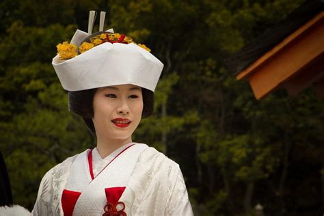 A Traditional Japanese Wedding In Miyajima