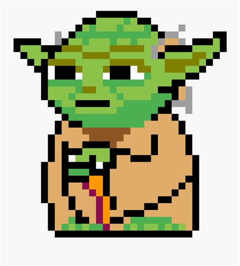 Baby Yoda Pixel Art