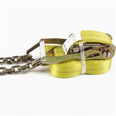 Be the first to review this product. 2'' Trailer Ratchet Tie-down Straps with Chain from China ...