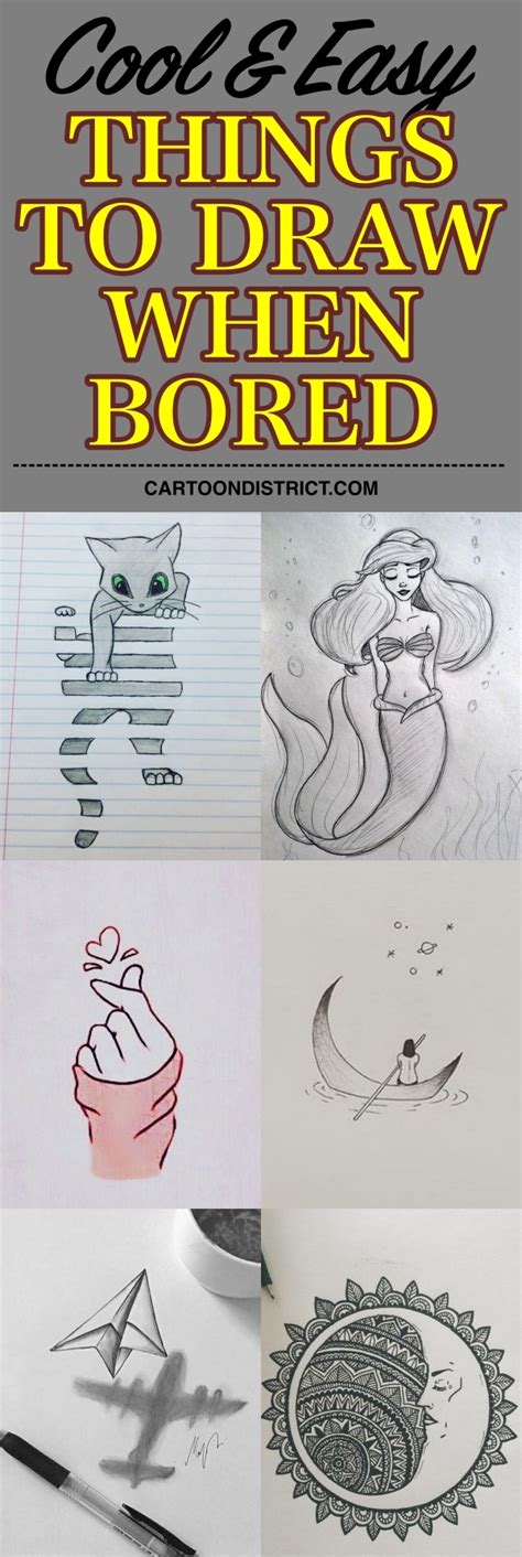 Cool And Easy Things To Draw When Bored