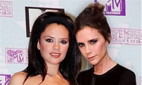 Victoria Beckham Cuddles Up To Her Spice Girl Persona In Instagram Snap Daily Mail Online