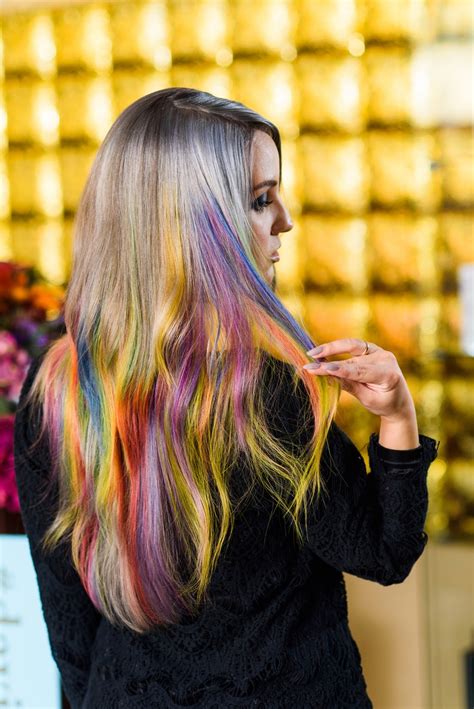 Rainbow Hair Color Ideas 11 Ways To Wear Them With Pride