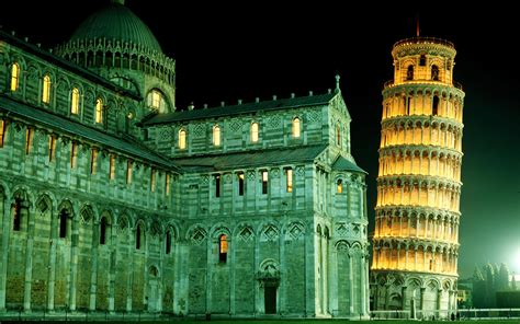 Download Man Made Leaning Tower Of Pisa Hd Wallpaper