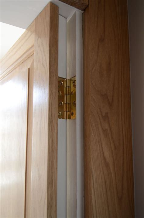 Hinge Detail On Oak Jib Door Verstecken Türen