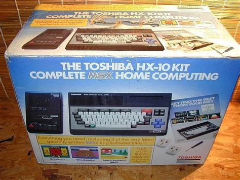Toshiba Hx 10 Kit Generation Msx