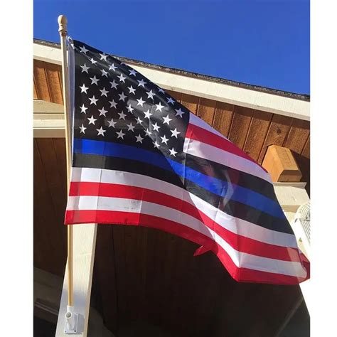 The Usa National Flag 90150cm Thin Blue Line American Flag Police