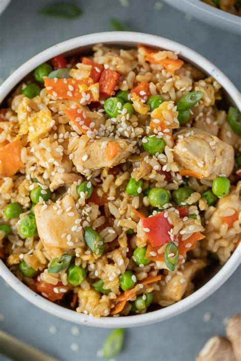 Healthy Fried Rice Recipe Super Easy The Clean Eating Couple