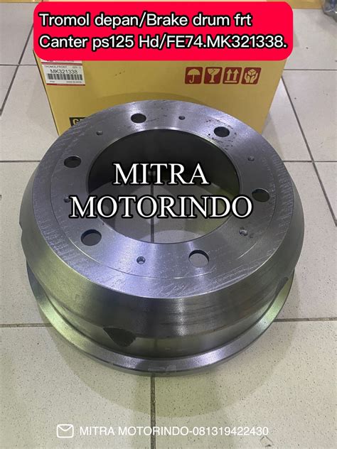 Brake Drum Tromol Depan Mitsubishi Canter Ps Hd Mk Lazada