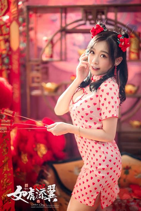 Hd Wallpaper Polka Dots Dress Asian Women Oriental Long Hair Brunette Wallpaper Flare