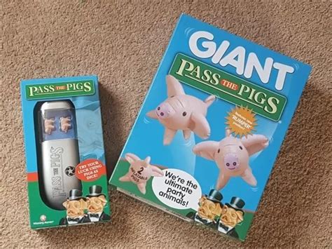 Pass The Pigs Game Review Travel Set And Giant Game