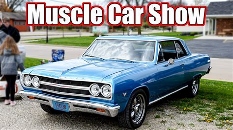 Muscle Car Show Youtube
