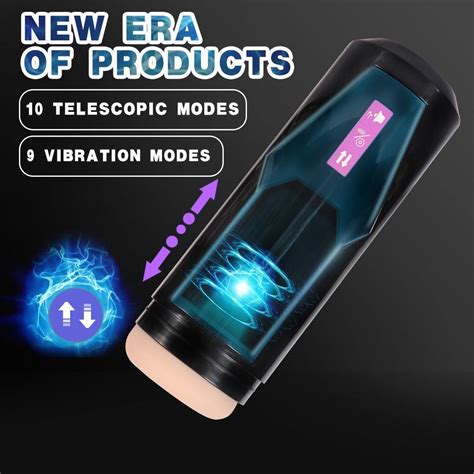 Male Masturbator Cup With 9 Vibration Modes Real Sexy Voice Sex