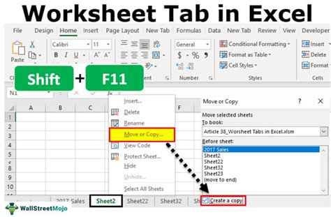 Worksheet Tab In Excel How To Work With Excel Worksheet Tabs