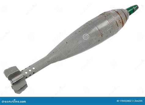 Soviet Army 120 Mm Mortar Shell Type 1938 Year Stock Photo Image Of