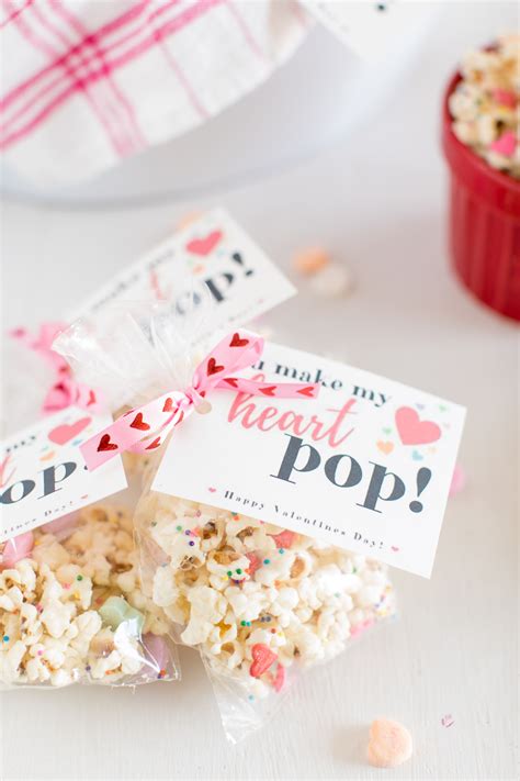Valentines Day White Chocolate Popcorn Made To Be A Momma